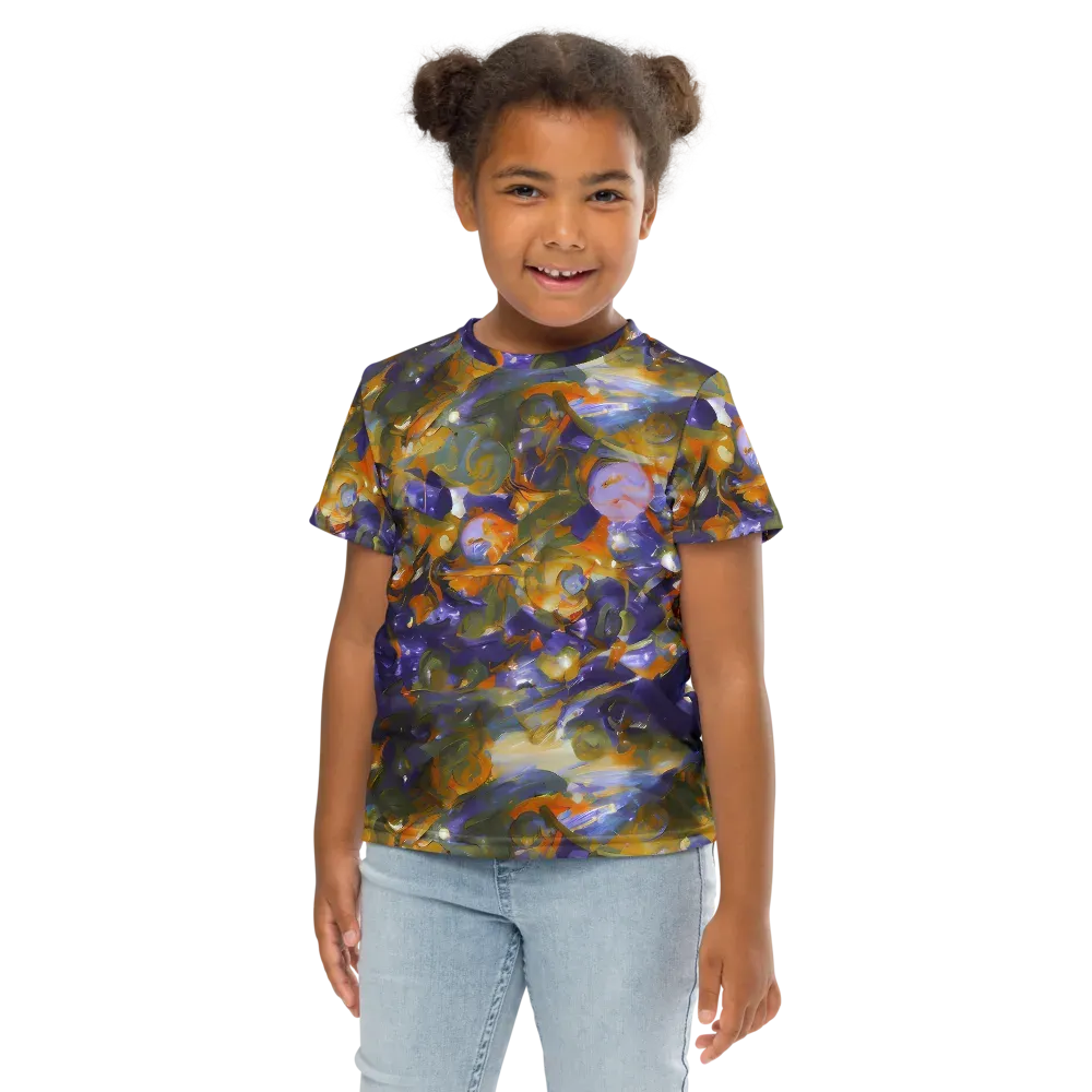 Electric Alchemy on Kids Crew Neck T-Shirt — Front