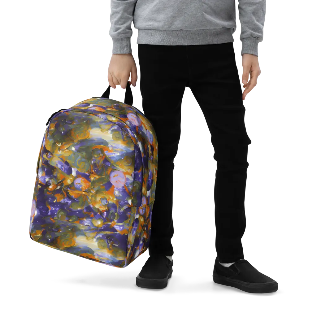 Electric Alchemy on Minimalist Backpack — Zoomed-in