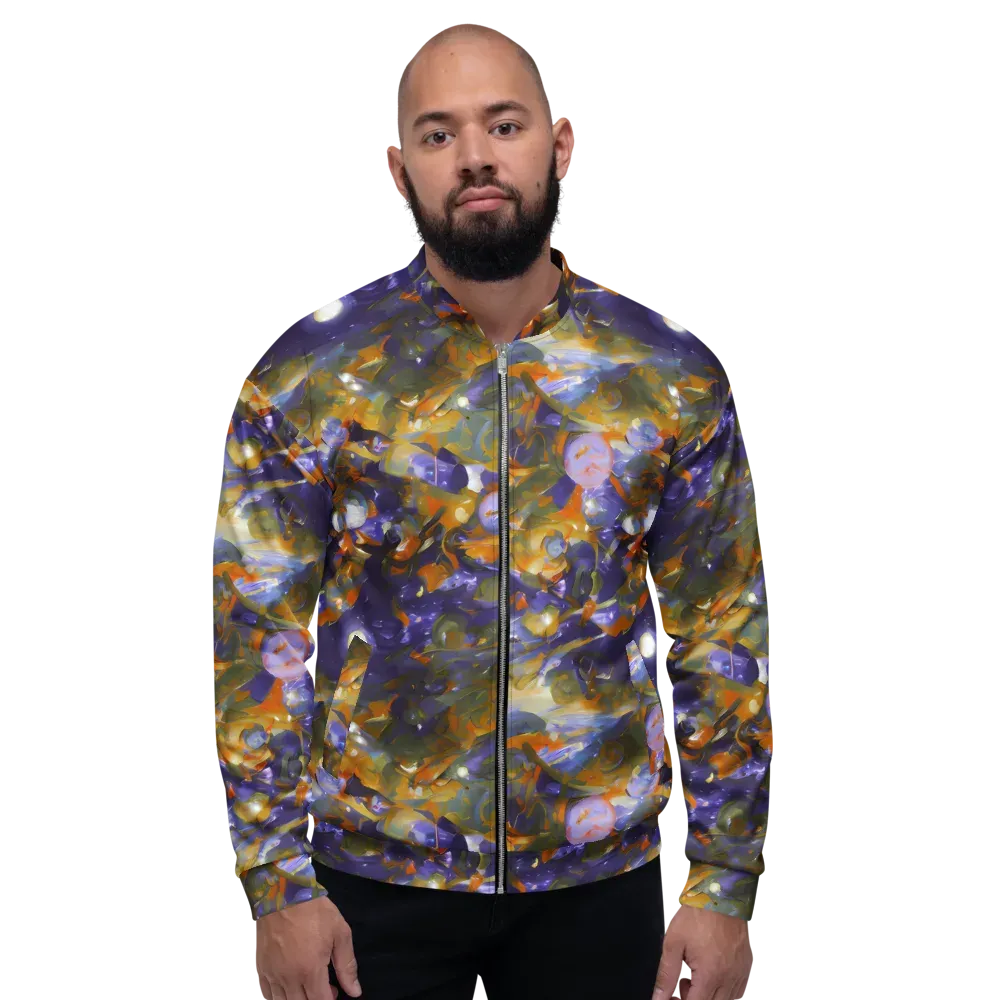 Electric Alchemy on Bomber Jacket — Front