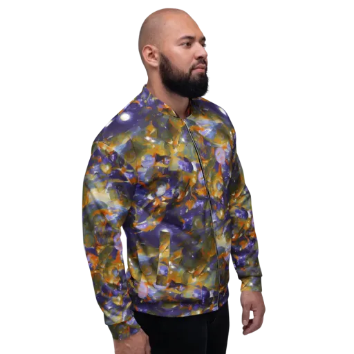 Electric Alchemy on a Bomber Jacket