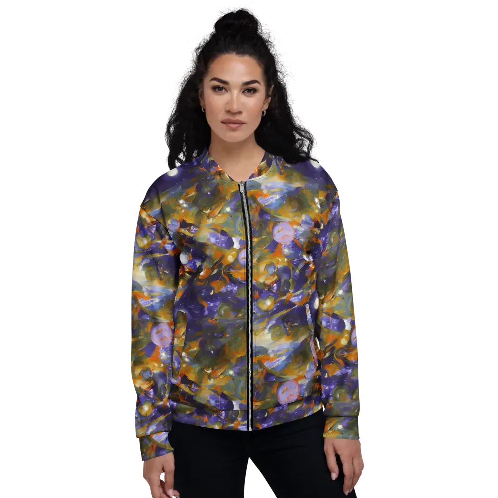 Electric Alchemy on Bomber Jacket — Front