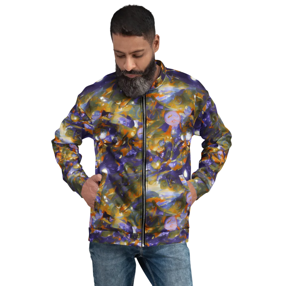 Electric Alchemy on Bomber Jacket — Front
