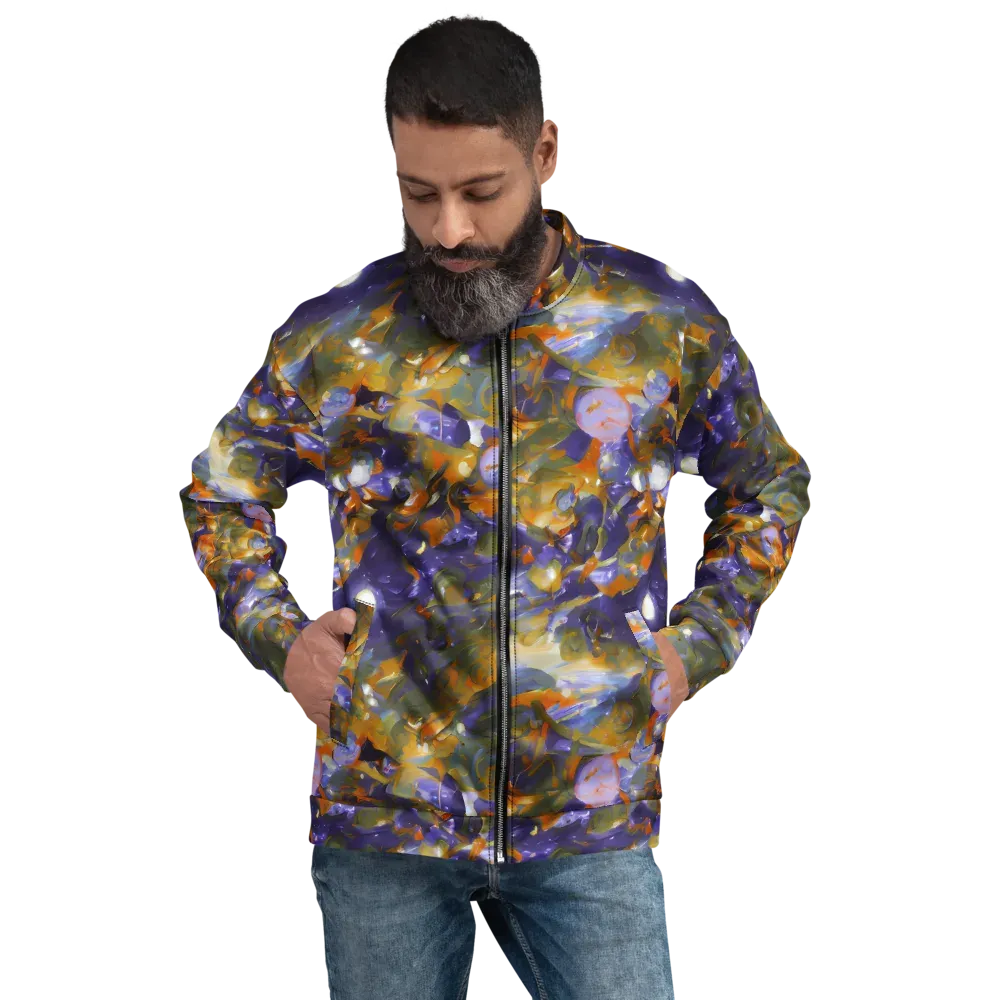Electric Alchemy on Bomber Jacket — Front