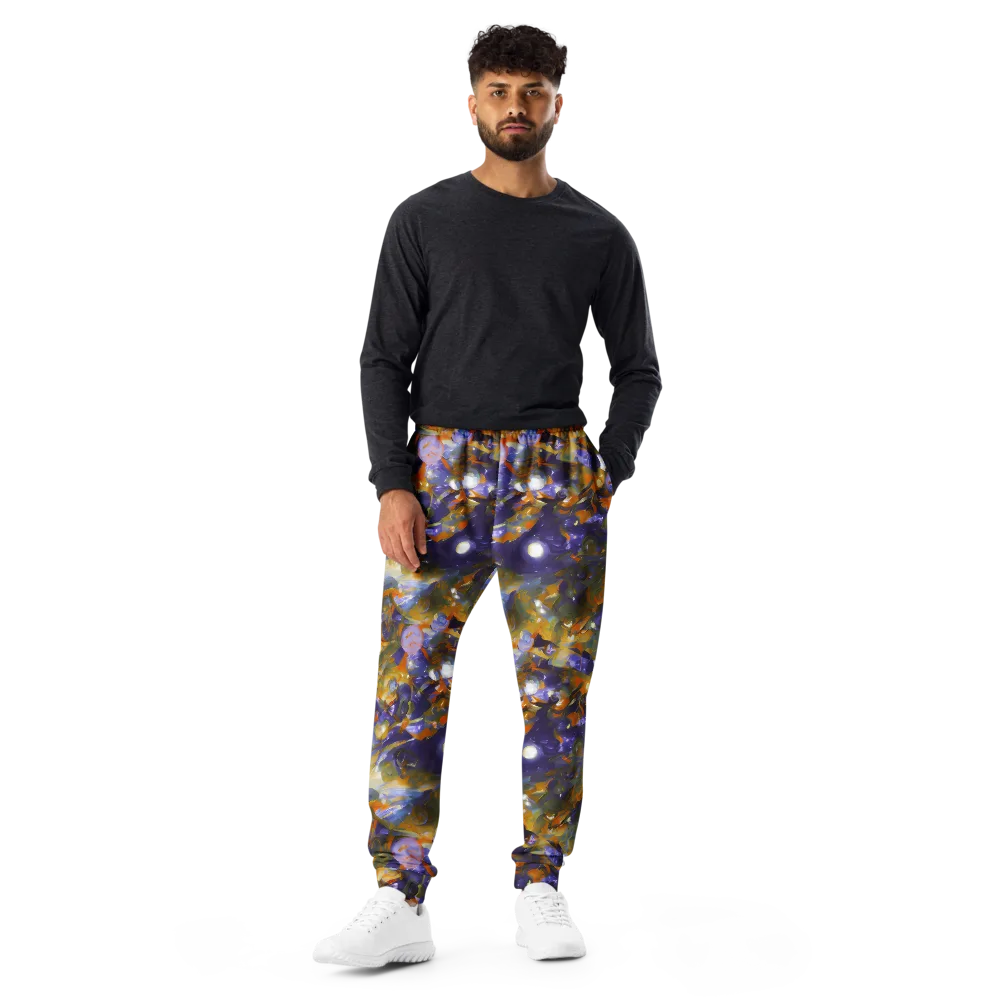 Electric Alchemy on Men's Joggers — Front