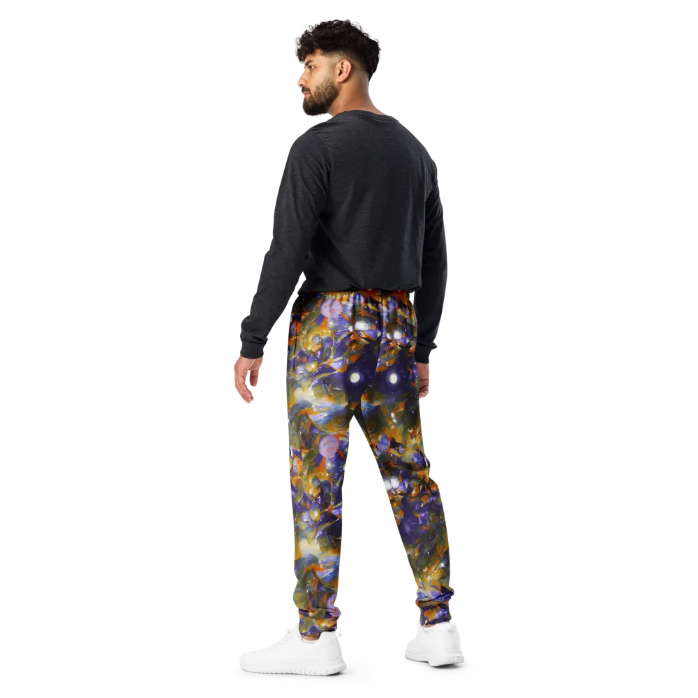 Electric Alchemy on Men's Joggers — Back