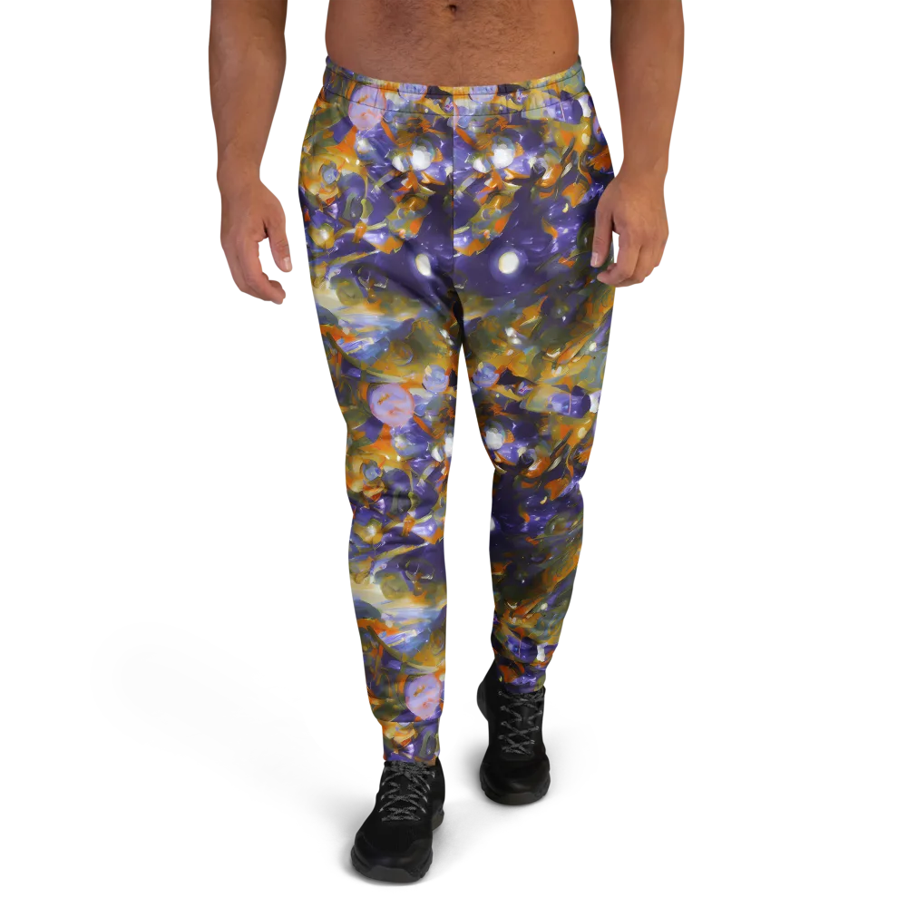 Electric Alchemy on Men's Joggers — Front