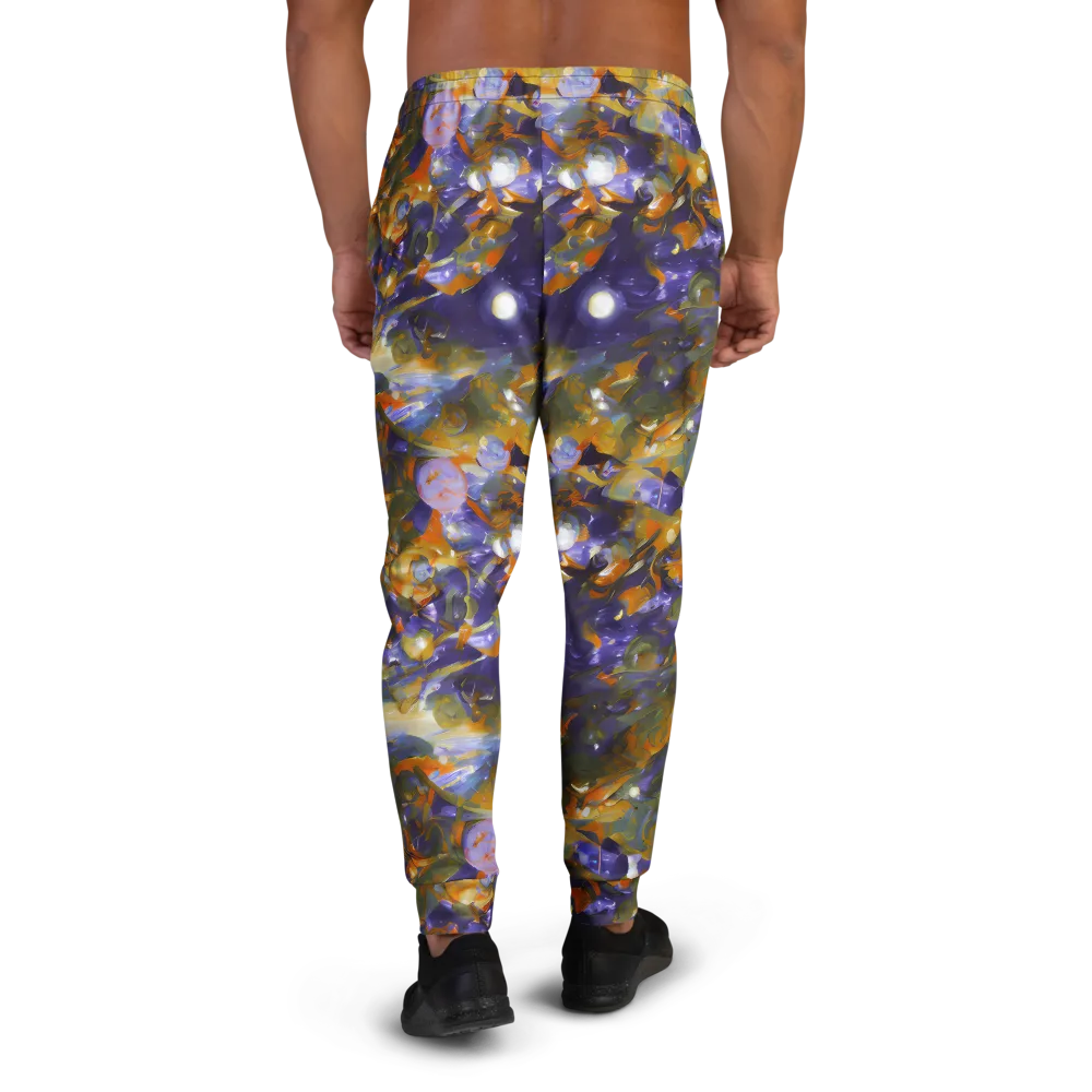 Electric Alchemy on Men's Joggers — Back
