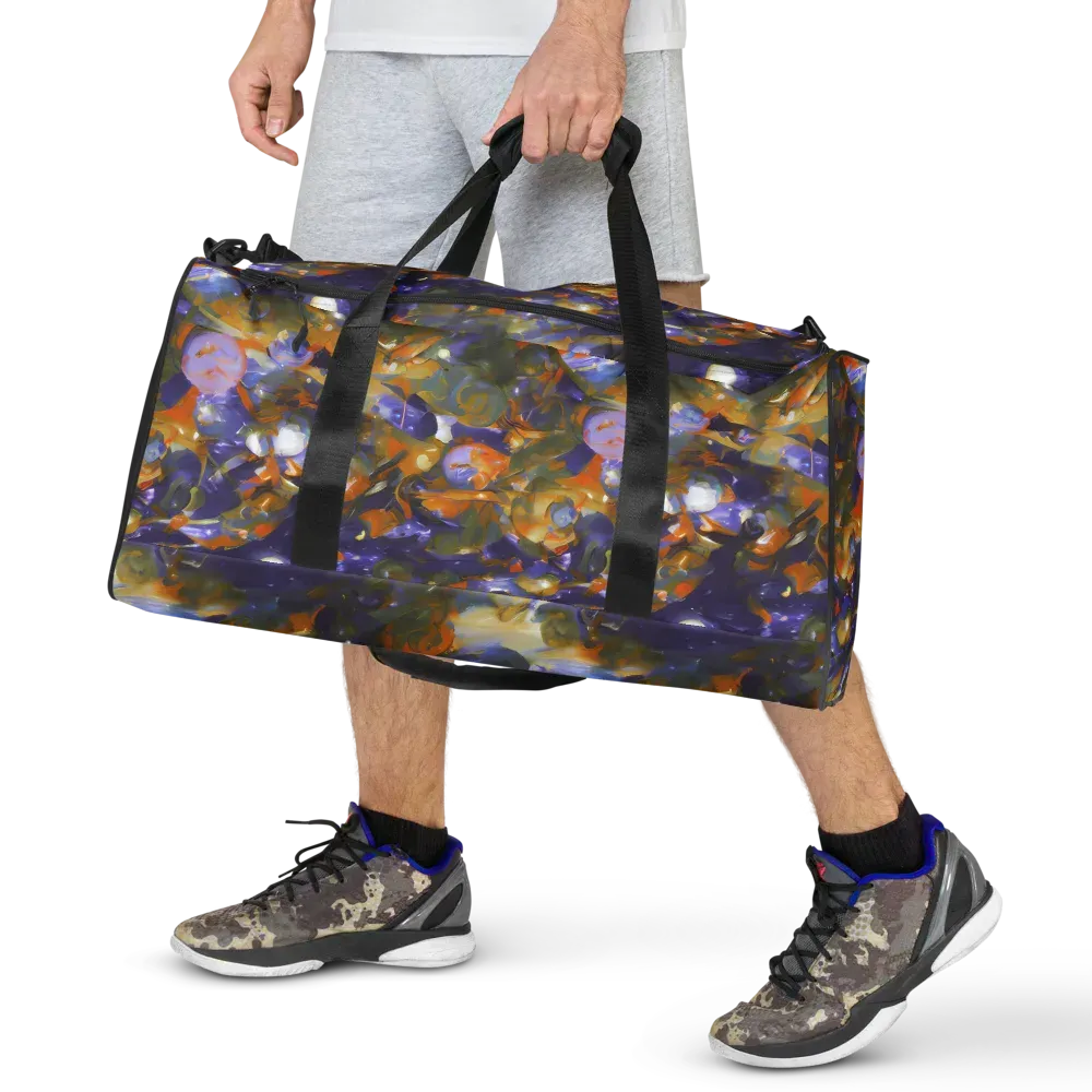 Electric Alchemy on Duffle Bag — Front