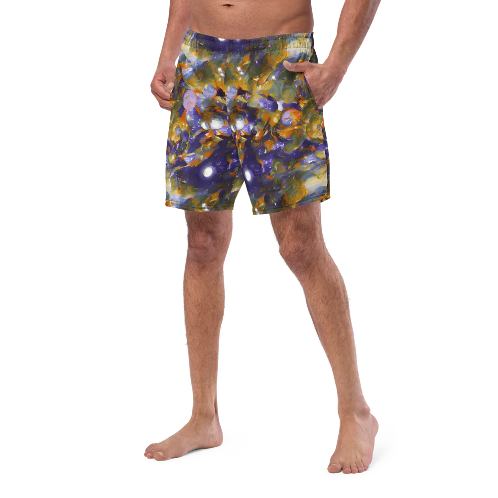 Electric Alchemy on Swim Trunks — Left Front