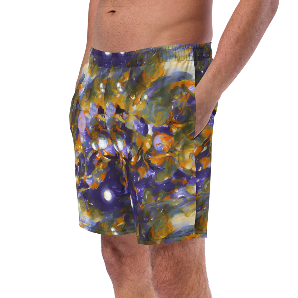 Electric Alchemy on Swim Trunks — Left Front