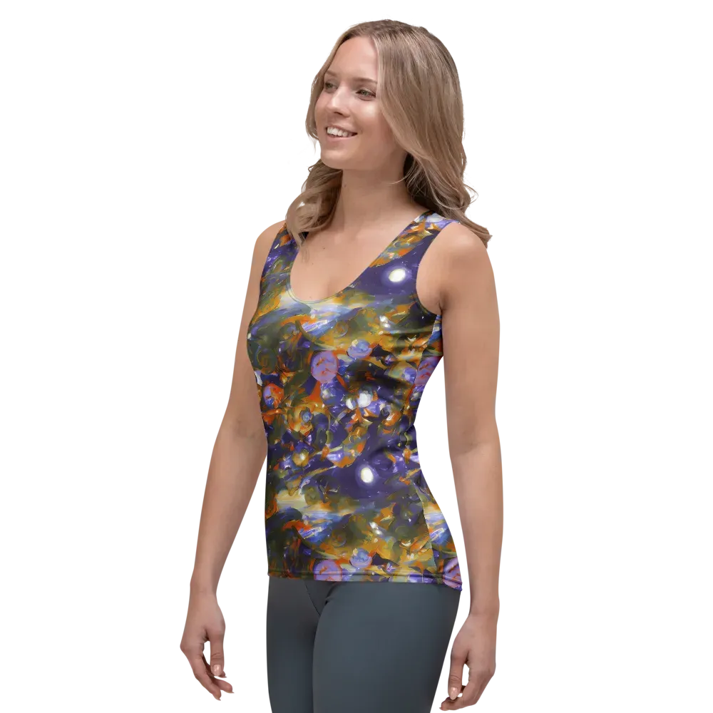Electric Alchemy on Women's Tank Top — Left Front