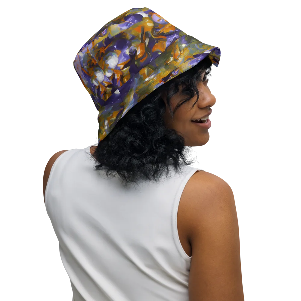 Electric Alchemy on Reversible Bucket Hat — Right Outside