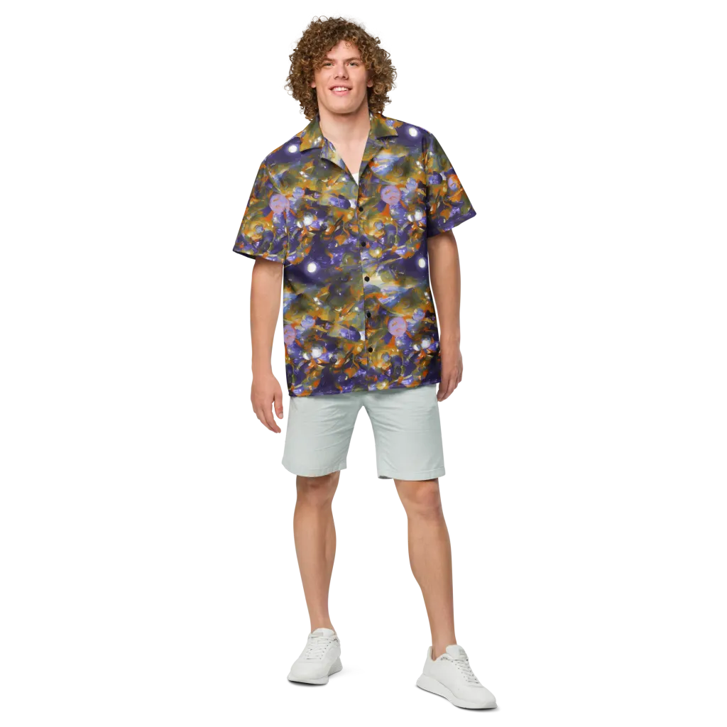 Electric Alchemy on Button Shirt — Front
