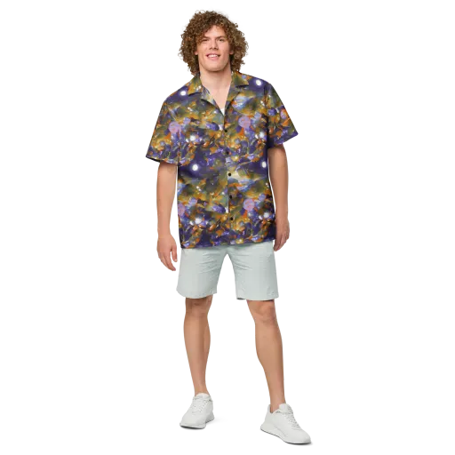 Electric Alchemy on a Button Shirt