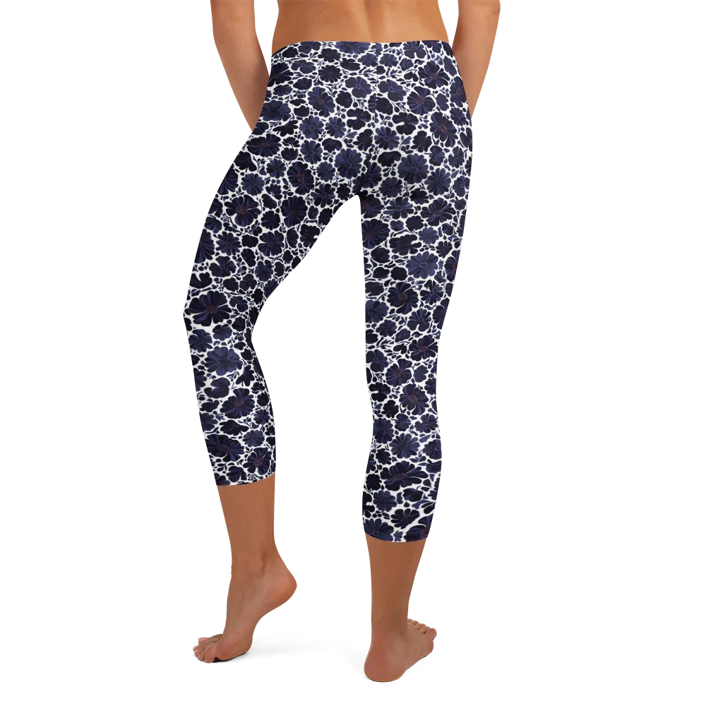 Indigo Bloomfield on Capri Leggings — Back