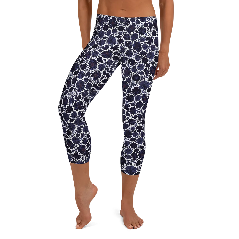 Indigo Bloomfield on Capri Leggings — Front