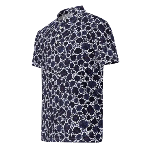 Indigo Bloomfield on a Men's Slim Fit Polo Shirt