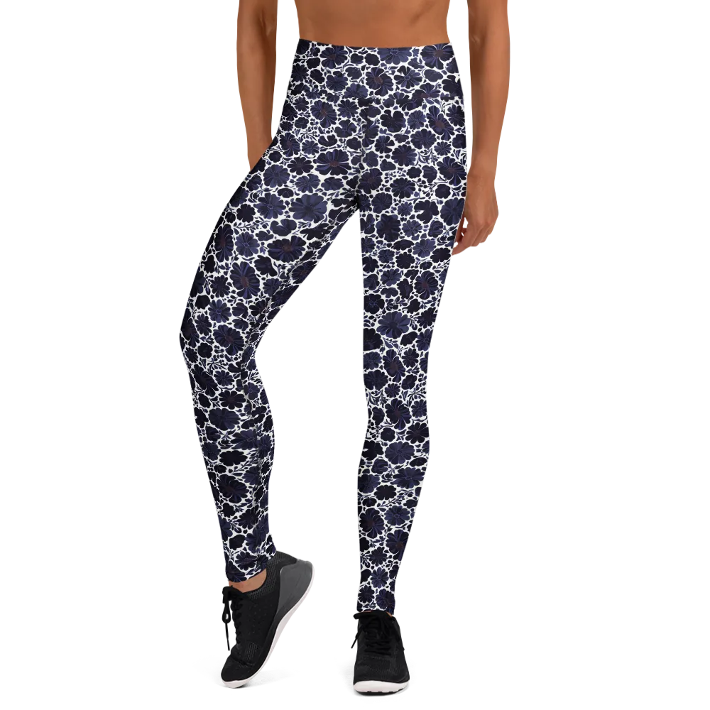 Indigo Bloomfield on Yoga Leggings — Front