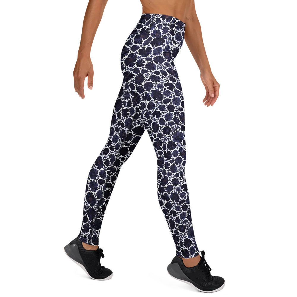 Indigo Bloomfield on Yoga Leggings — Right