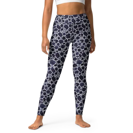 Indigo Bloomfield on a Yoga Leggings