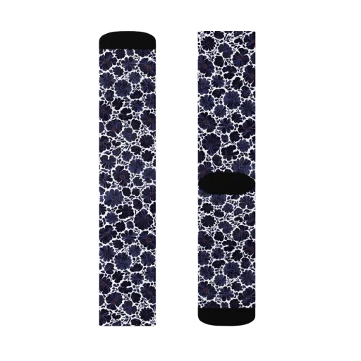 Indigo Bloomfield on a Socks