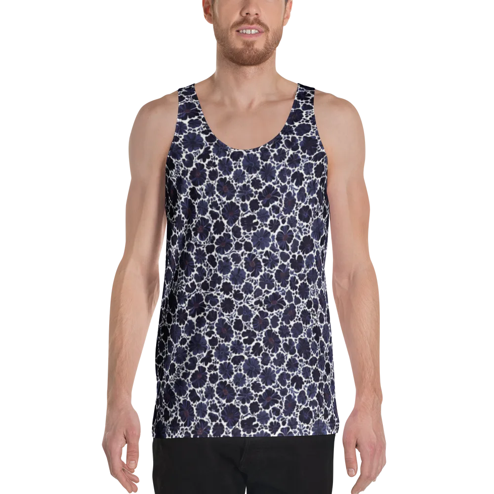 Indigo Bloomfield on Men's Tank Top — Front