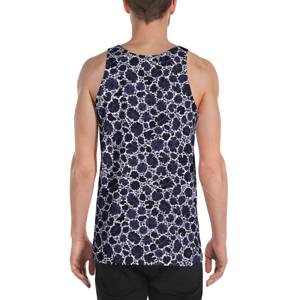 Indigo Bloomfield on Men's Tank Top — Back