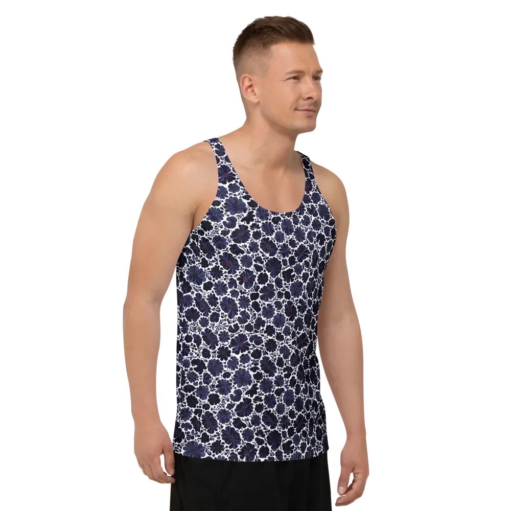 Indigo Bloomfield on Men's Tank Top — Right Front