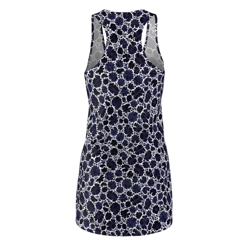 Indigo Bloomfield on Racerback Dress — Back
