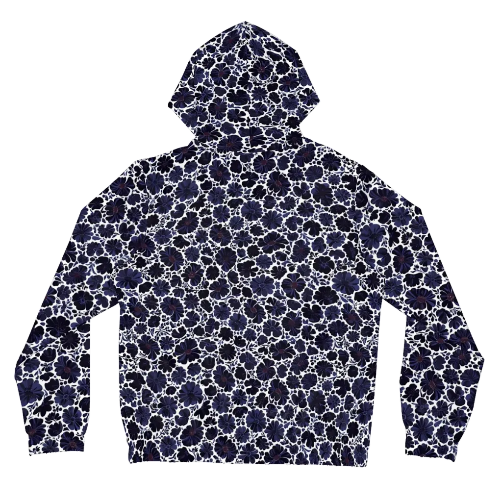 Indigo Bloomfield on Women's Full-Zip Hoodie — Back