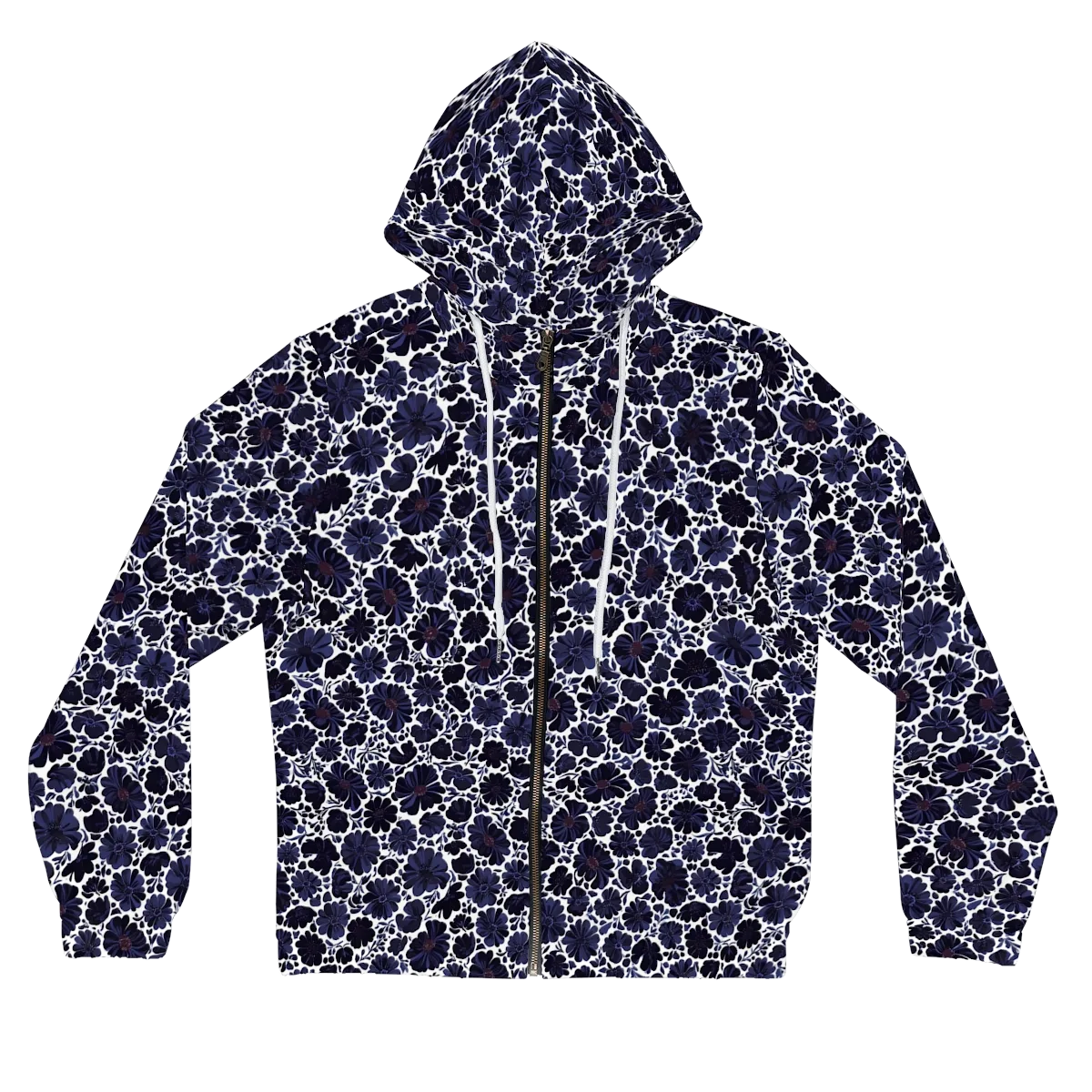 Indigo Bloomfield on Women's Full-Zip Hoodie — Front