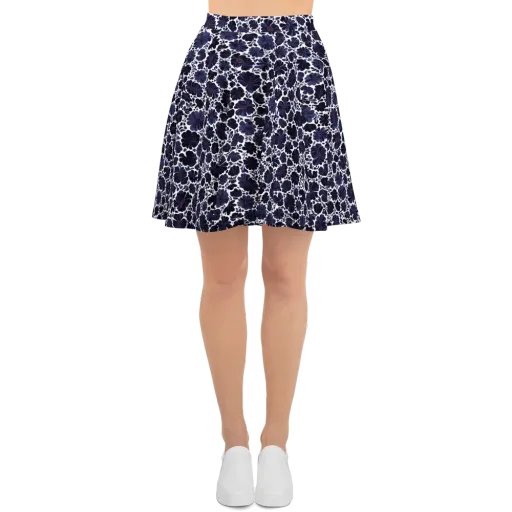 Indigo Bloomfield on a Skater Skirt