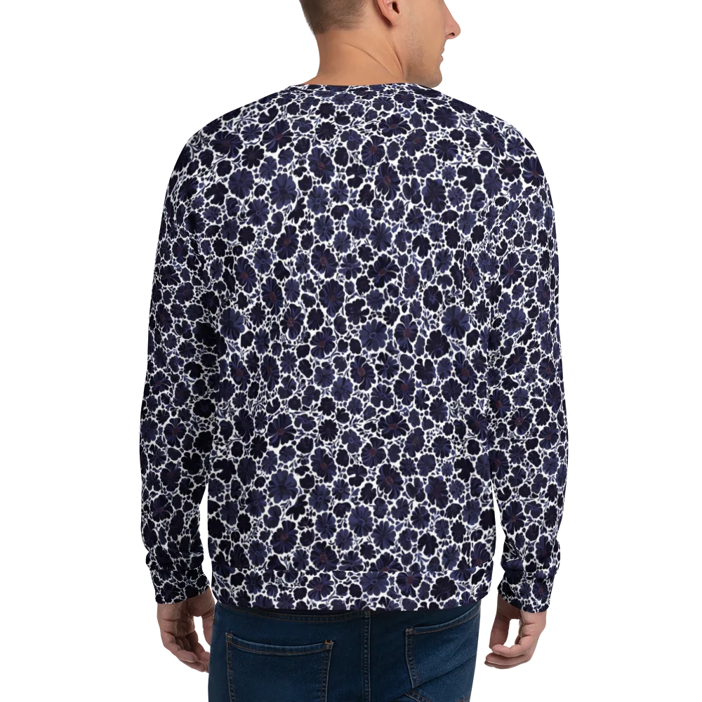 Indigo Bloomfield on Sweatshirt — Back