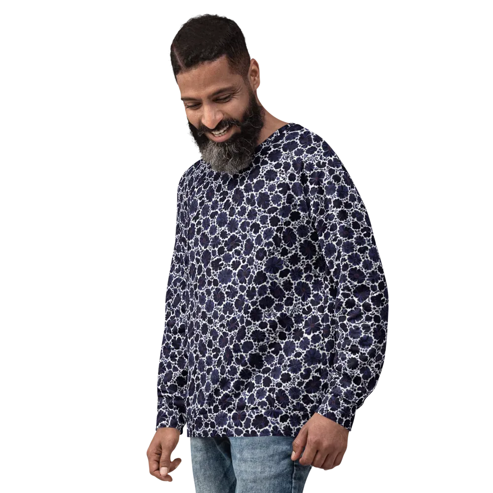Indigo Bloomfield on Sweatshirt — Left Front