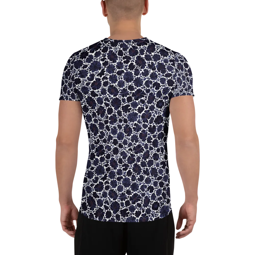 Indigo Bloomfield on Men's Athletic T-Shirt — Back