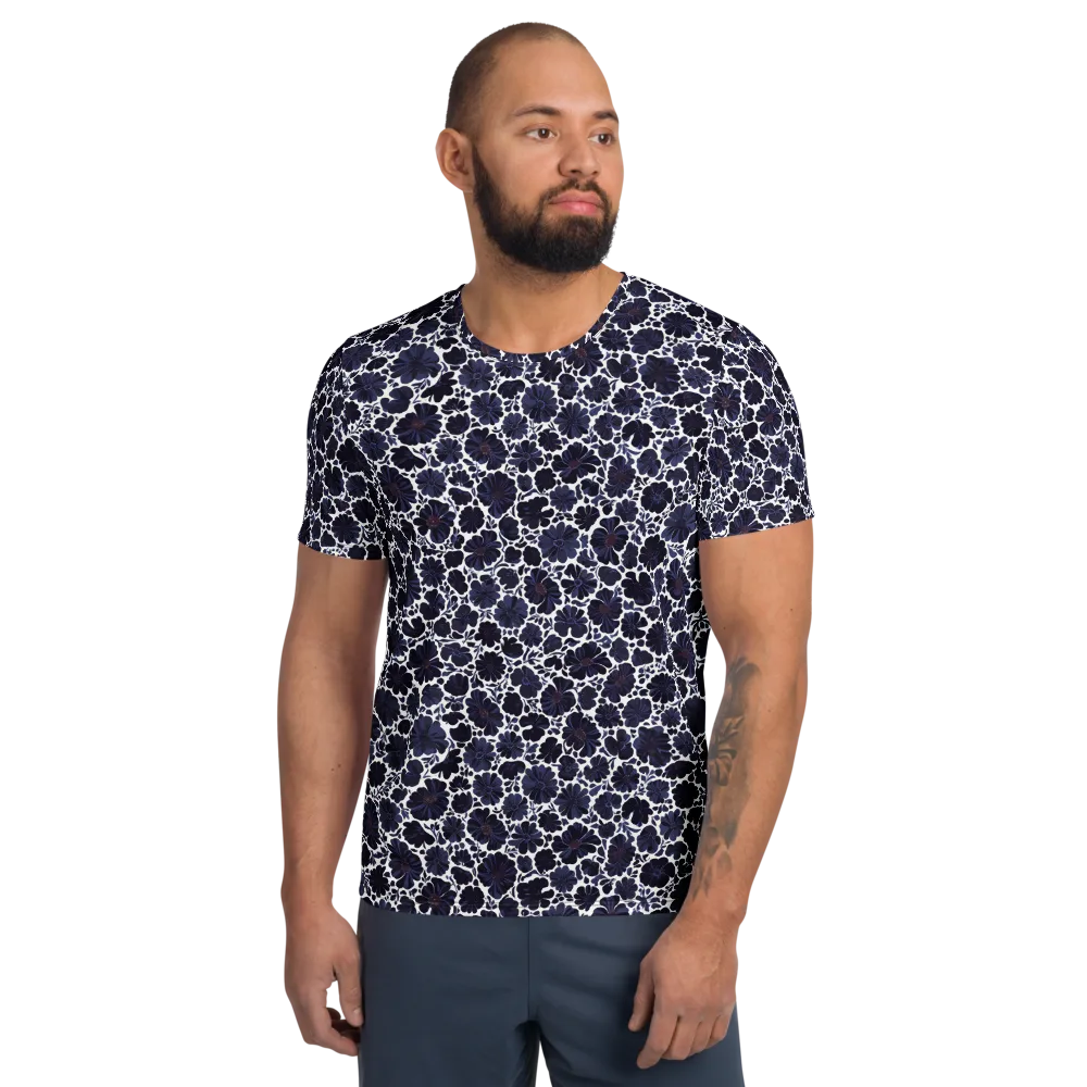 Indigo Bloomfield on Men's Athletic T-Shirt — Front