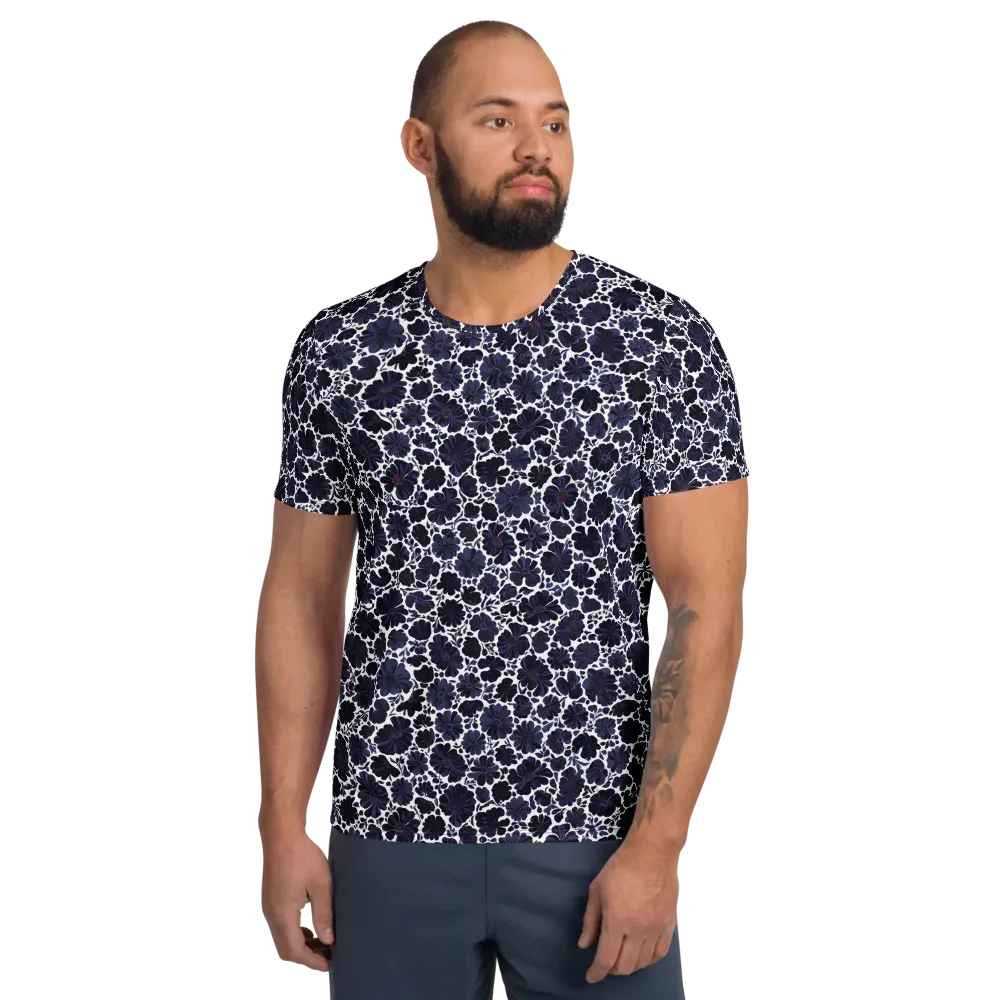 Indigo Bloomfield on Men's Athletic T-Shirt — Front