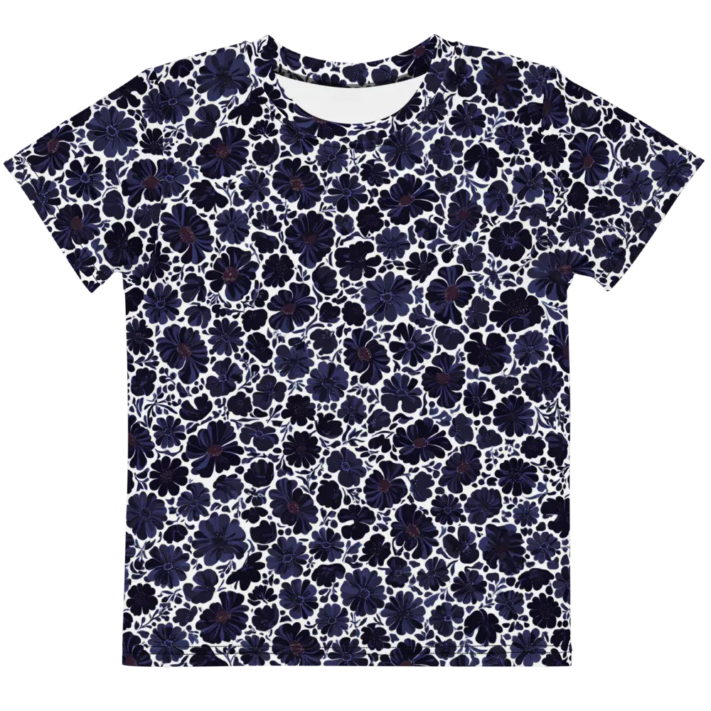 Indigo Bloomfield on Kids Crew Neck T-Shirt — Front