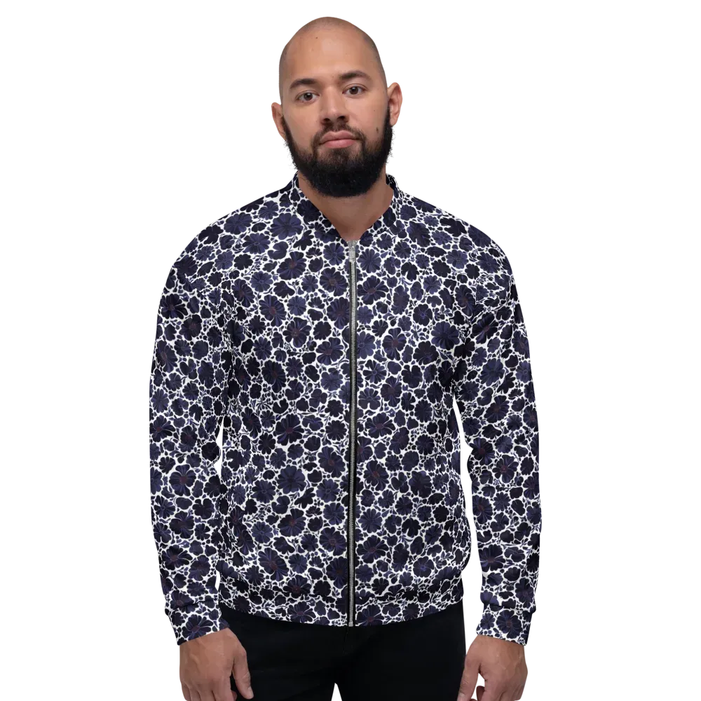 Indigo Bloomfield on Bomber Jacket — Front