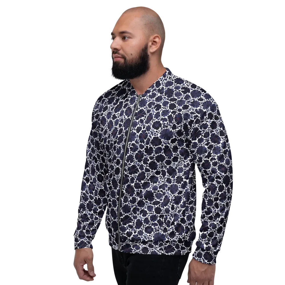 Indigo Bloomfield on Bomber Jacket — Left