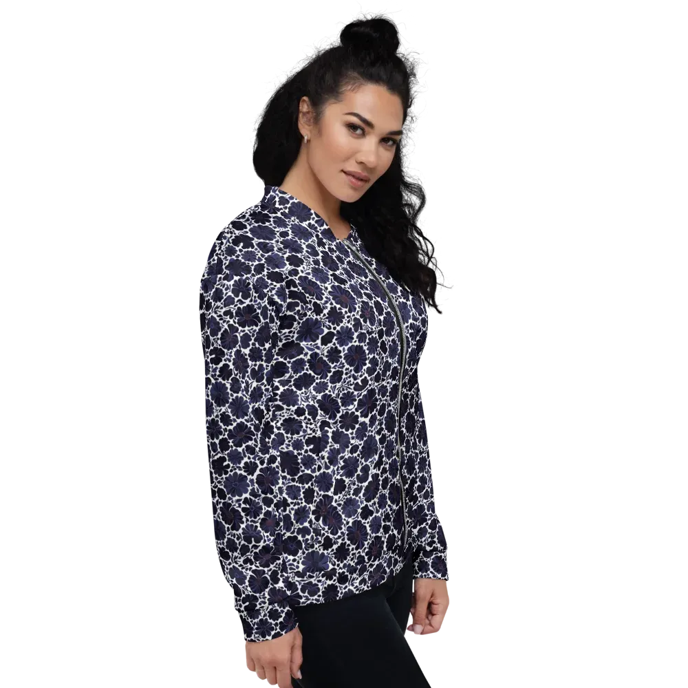 Indigo Bloomfield on Bomber Jacket — Right