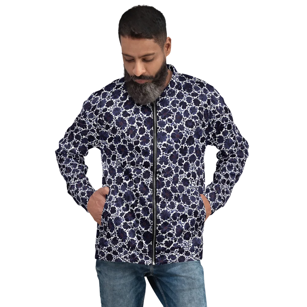 Indigo Bloomfield on Bomber Jacket — Front