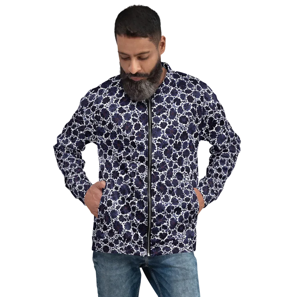 Indigo Bloomfield on Bomber Jacket — Front