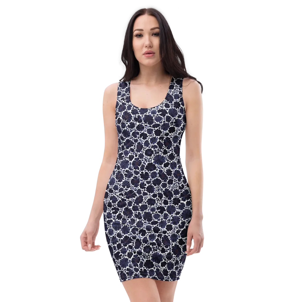 Indigo Bloomfield on Bodycon Dress — Front