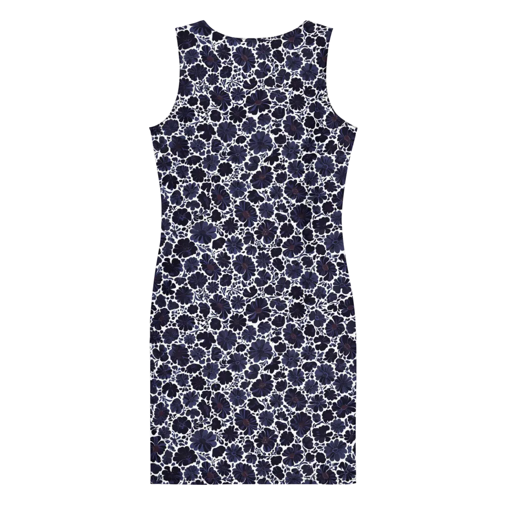 Indigo Bloomfield on Bodycon Dress — Back