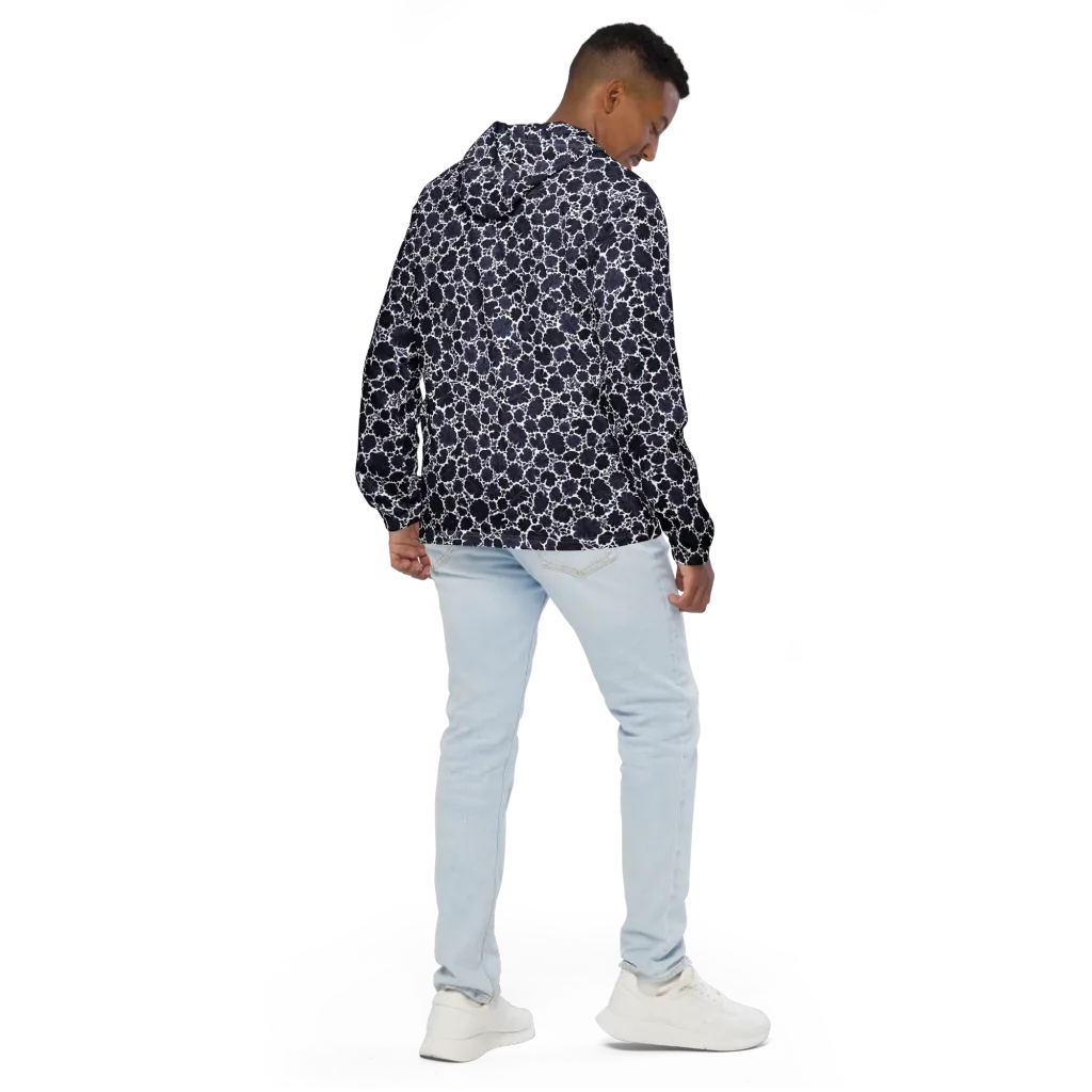 Indigo Bloomfield on Men's Windbreaker — Back