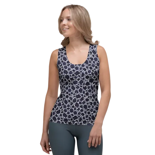 Indigo Bloomfield on a Women's Tank Top