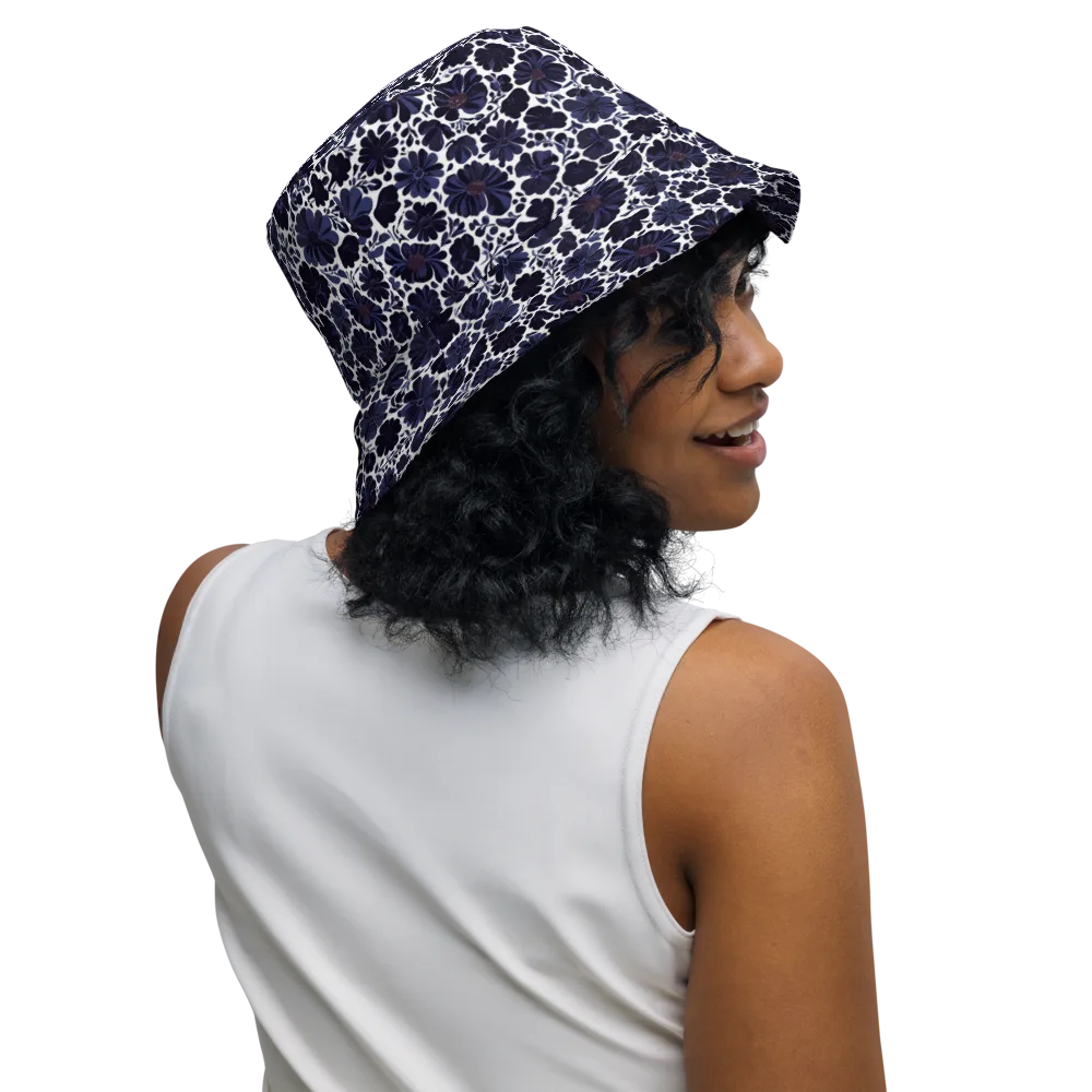 Indigo Bloomfield on Reversible Bucket Hat — Right Outside