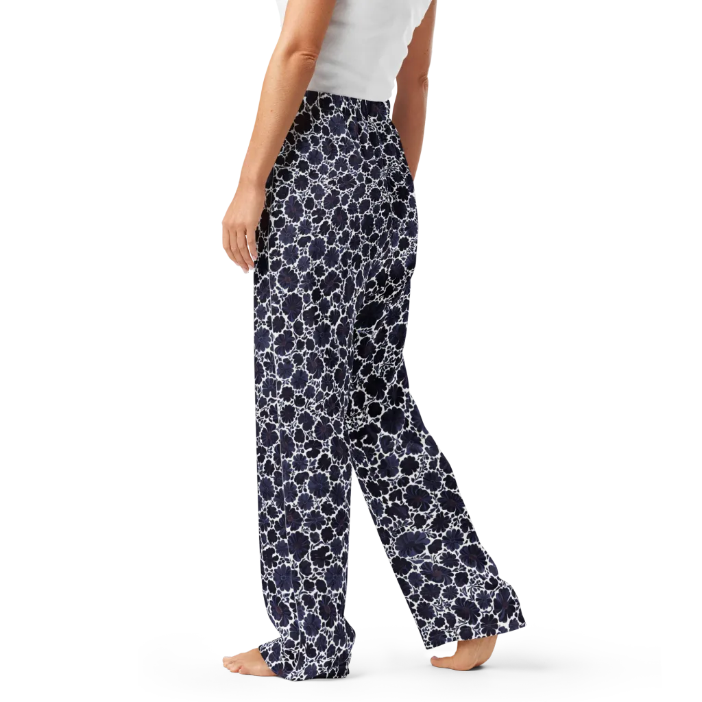 Indigo Bloomfield on Women's Pajama Pants — Left