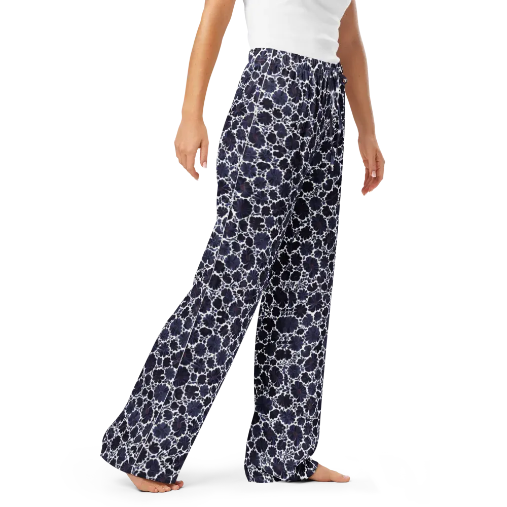 Indigo Bloomfield on Women's Pajama Pants — Right Front